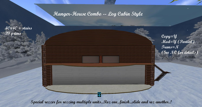 Hanger Home Log Cabin