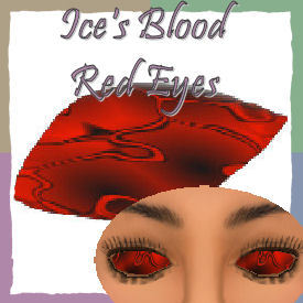 Ice's Blood Red Eyes