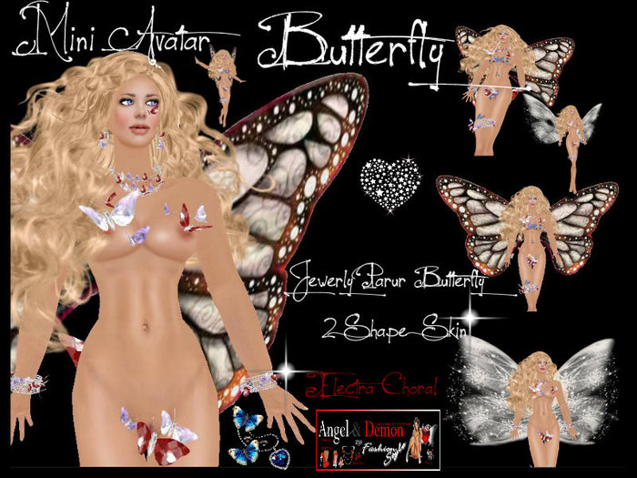 MINI AVATAR BUTTERFLY NATURAL2