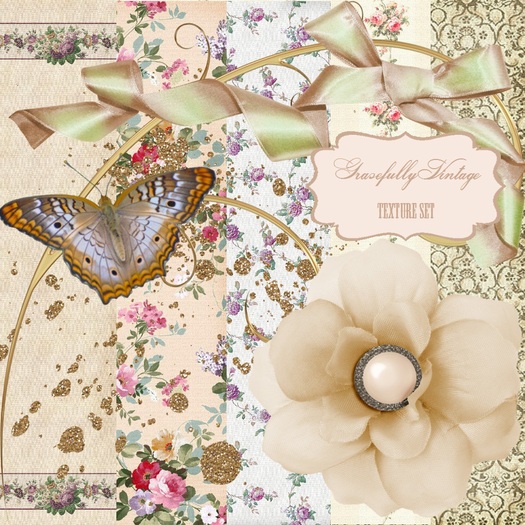 *TH* Gracefully Vintage Texture set