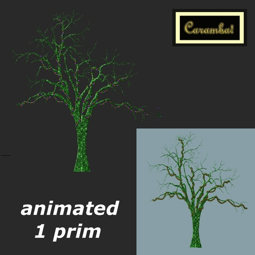 Mardi Gras Tree light decor - green (modify/copy)