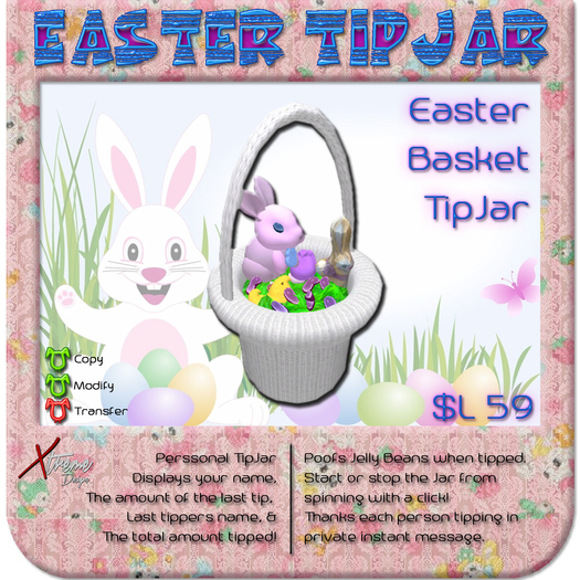 Easter Basket TipJar