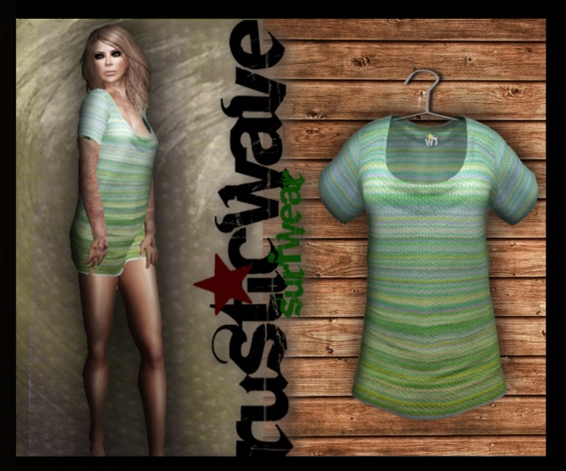 // RusticWave // Dress Shirt - Verde