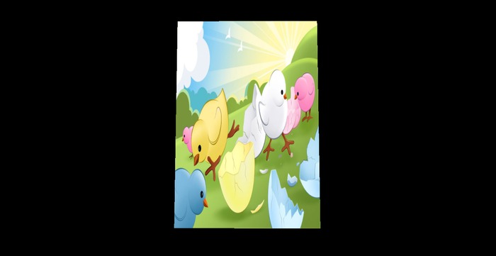 Happy easter card texture full perms 2