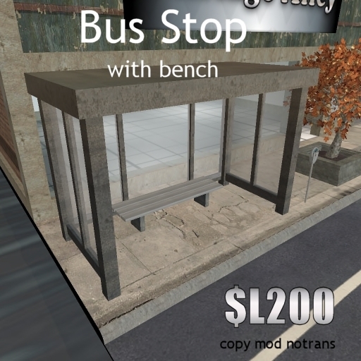Vintage Alley Bus Stop