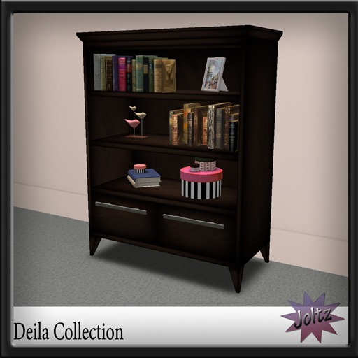 * Joltz* Deila Bookcase A - espresso  [Box]