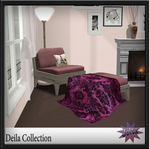 * Joltz* Deila Side Chair - Paris Shabby Rose [box]