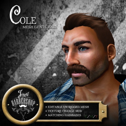 Cole Fat Pack - Jaryth's Barber Shop Mesh Hair