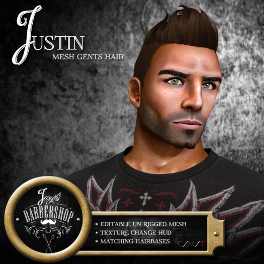 Justin Reds Pack - Jaryth's Barber Shop Mesh Hair