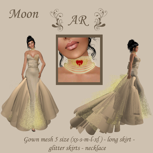 Moon Ivory - Formal Gown