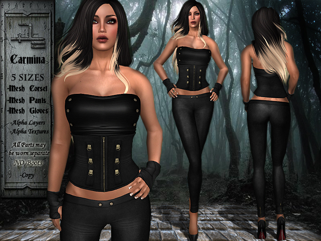 DE Designs - Carmina - Black