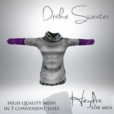 HEYDRA Drake Sweater Blue 1