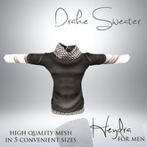 HEYDRA Drake Sweater Blue 1