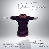 HEYDRA Drake Sweater Blue 1