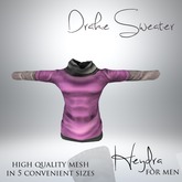 HEYDRA Drake Sweater Pink 2
