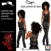 BIKER LEATHER SET