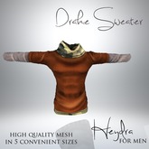 HEYDRA Drake Sweater Blue 1