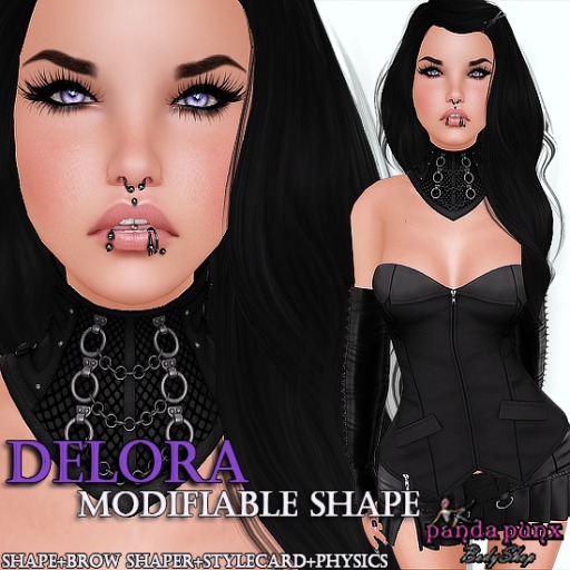 .:Panda Punx:. Body Shop Delora Shape  (Boxed)