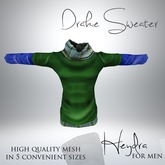 HEYDRA Drake Sweater Blue 1