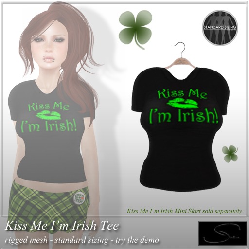 [Stellar] Kiss Me I'm Irish Tee