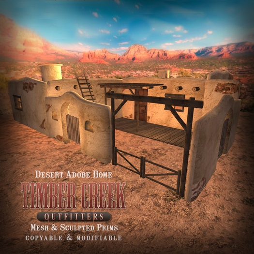 [Timber Creek] Desert Adobe Home-Boxed