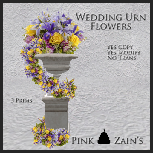Wedding Urn Flowers - Mix8 [Boxed]