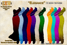 [SEW] Full perm textures for Dolphin Mesh - rhythm of elegance Dress -  Elegance