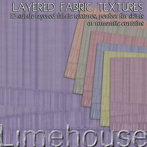 Layered fabric textures