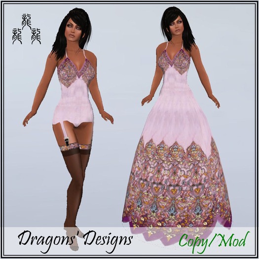 Purple-silk-dress(long)-Dragons'