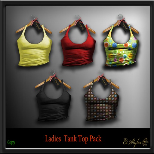 !Es Stylez~ Ladies Floral Lace Tank Pack