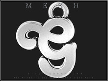 T-3D Creation [Button Charm - NANO -] MESH - Full Perm