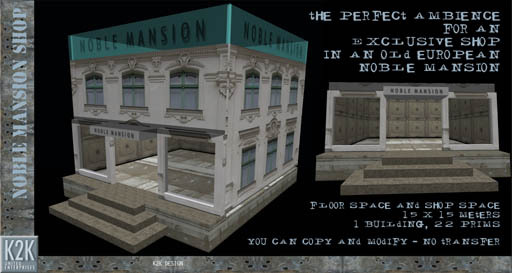 noble mansion shop