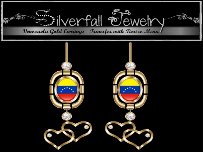 Venezuela Gold Earrings