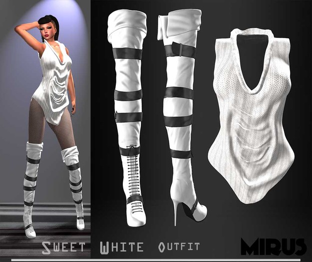 *MIRUS* SWEET WHITE Outfit