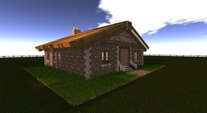 Medieval Cottage 103 prim REZ