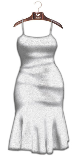 +HONEY+M008*Mesh Cocktail dress(white) 