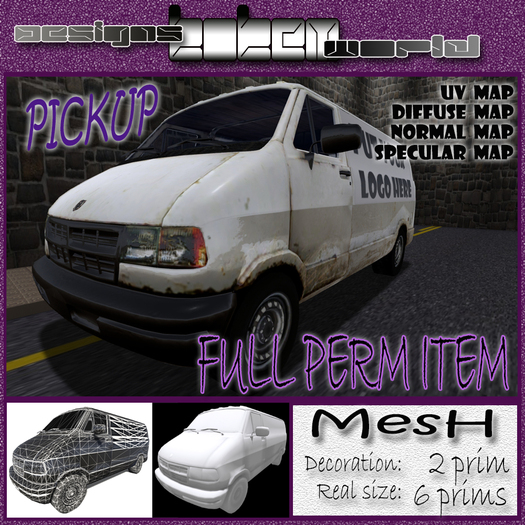 PICKUP--fULLPERM 2 Prims.