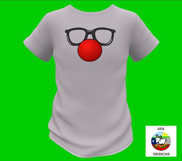 AyA Designs Clown Nose Tee