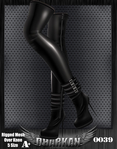 Dharkan - 0039 Rigged Mesh Over Knee A+