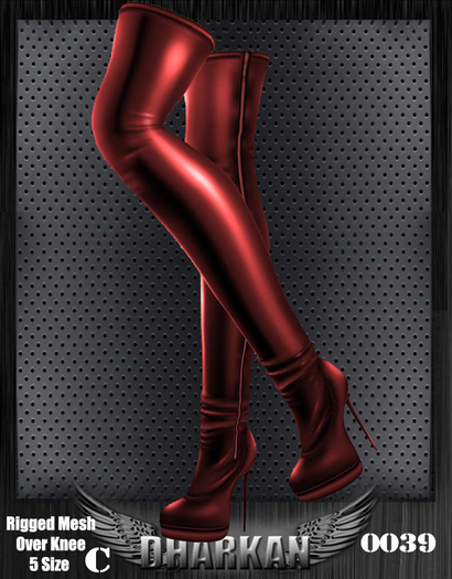 Dharkan - 0039 Rigged Mesh Over Knee C