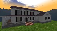 6 bedroom house, white