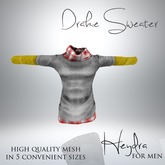 HEYDRA Drake Sweater White 4