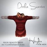 HEYDRA Drake Sweater Blue 1