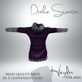 HEYDRA Drake Sweater Blue 3