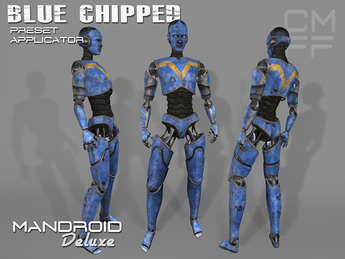 CMFF ManDroid Preset Applicator  "Blue Chipped" DEMO