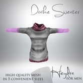 HEYDRA Drake Sweater Blue 3