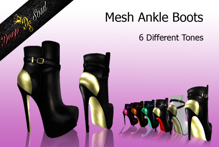 D.S.Mesh_ Boots