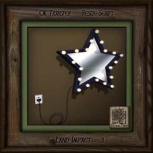 Modern Glam Star Mirror T