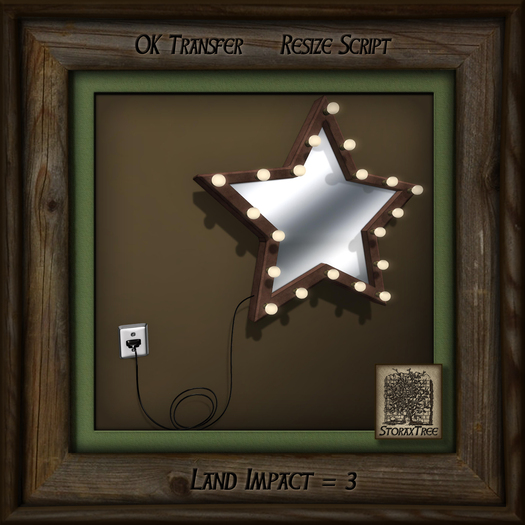 Modern Glam Star Mirror J