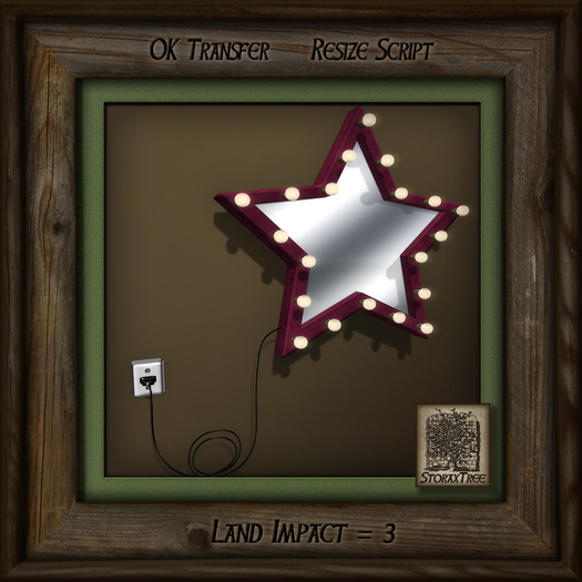 Modern Glam Star Mirror Q